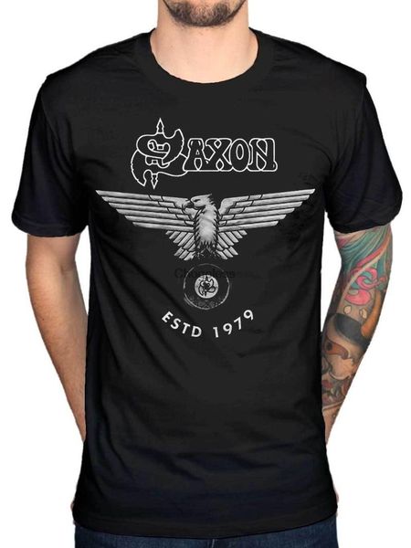 men's t-shirts saxon estd 1979 camiseta métal lourd groupe de rock merchendise punk los hombres, White;black
men's t-shirts saxon estd 1979 camiseta métal lourd groupe de rock merchendise punk los hombres, White;black