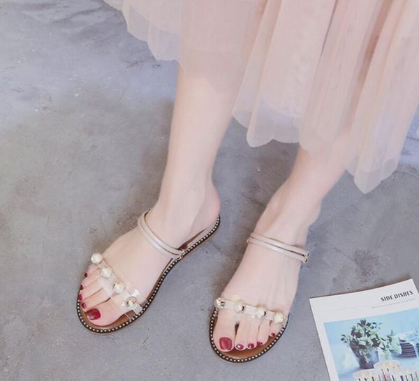sandals women's 2021 summer new wild two-wear net red explosion models fairy style casual slope with pearl sandals, Black
sandals women's 2021 summer new wild two-wear net red explosion models fairy style casual slope with pearl sandals, Black