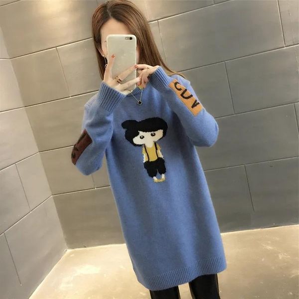 women's sweaters women clothes plus size sweater pullover 2021 autumn winter long sleeve loose knit female mid-length jumper ropa mujer, White;black
women's sweaters women clothes plus size sweater pullover 2021 autumn winter long sleeve loose knit female mid-length jumper ropa mujer, White;black