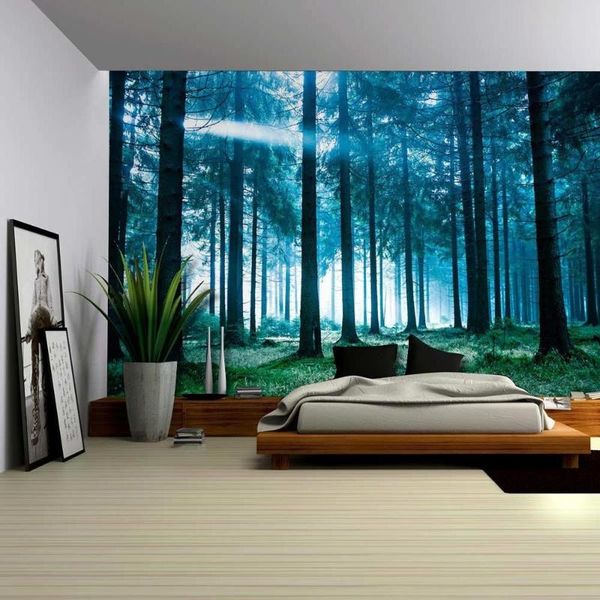 tapestries forest tapestry wall hanging beach mat polyester blanket picnic tablecloth 95x73/150x100/150x130/200x150/230x180
tapestries forest tapestry wall hanging beach mat polyester blanket picnic tablecloth 95x73/150x100/150x130/200x150/230x180
