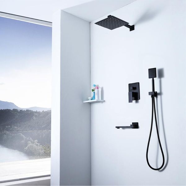 modern square rainfall faucet ultra-thin stainless steel shower head cold control valve black faucets set bathroom sets
modern square rainfall faucet ultra-thin stainless steel shower head cold control valve black faucets set bathroom sets