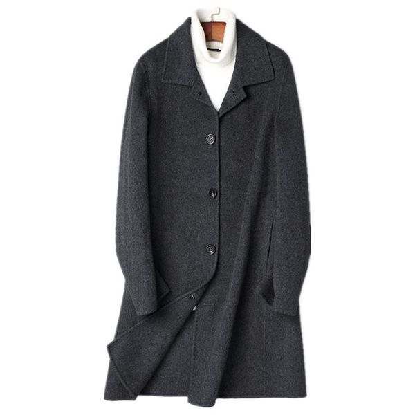men's wool & blends double-side woolen coat autumn winter jacket men 100% streetwear windbreaker mens jackets and coats jlk18z825 my178, Black
men's wool & blends double-side woolen coat autumn winter jacket men 100% streetwear windbreaker mens jackets and coats jlk18z825 my178, Black
