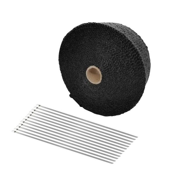 motorcycle exhaust system 10m heat wrap car accessories flame retardant protective insulation tape header resistant belt black pipe
motorcycle exhaust system 10m heat wrap car accessories flame retardant protective insulation tape header resistant belt black pipe