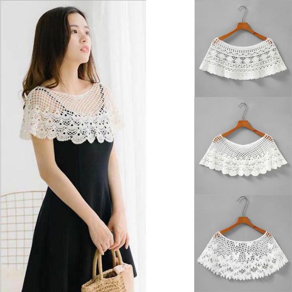 scarves women vintage hollow out lace empty shawl crochet knit cape smock shrug poncho, Blue;gray
scarves women vintage hollow out lace empty shawl crochet knit cape smock shrug poncho, Blue;gray