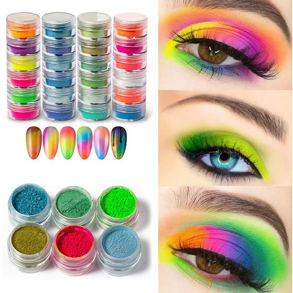 nail glitter 6box/set neon pigment powder set fluorescent eye manicure decoration art dust paillettes, Silver;gold
nail glitter 6box/set neon pigment powder set fluorescent eye manicure decoration art dust paillettes, Silver;gold