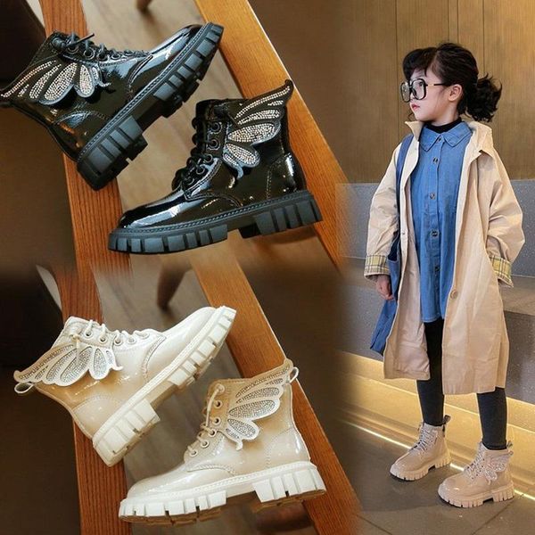 boots autumn girls shoes children' waterproof leather fashion wing retro trendy kids snow ankle booties casual, Black;grey
boots autumn girls shoes children' waterproof leather fashion wing retro trendy kids snow ankle booties casual, Black;grey