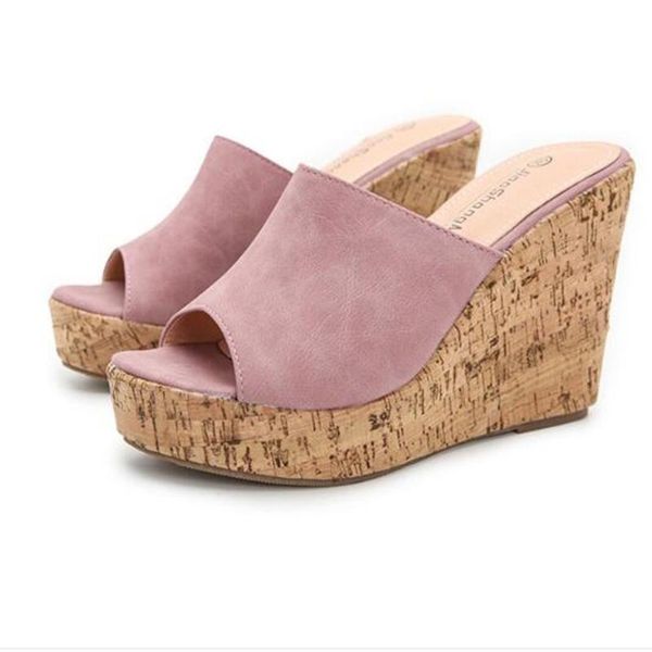 slippers 36-43 ladies large size 2021 wedge heel rainbow outer wear high women sandals fashion, Black
slippers 36-43 ladies large size 2021 wedge heel rainbow outer wear high women sandals fashion, Black