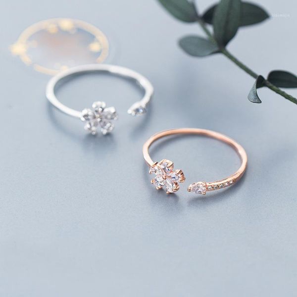 cluster rings real 925 sterling silver cute daisy open zircon flower adjustable ring for women girls fine jewelry, Golden;silver
cluster rings real 925 sterling silver cute daisy open zircon flower adjustable ring for women girls fine jewelry, Golden;silver