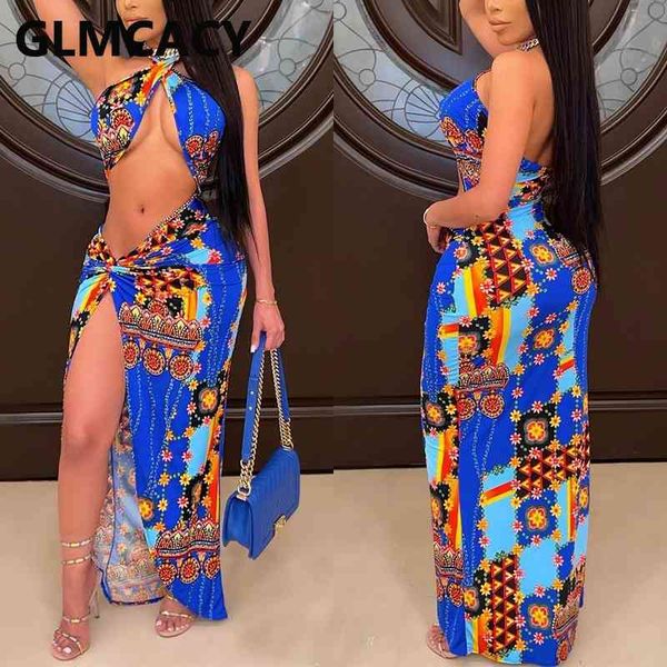 women halter printed backless slit maxi dress 210702, Black;gray
women halter printed backless slit maxi dress 210702, Black;gray