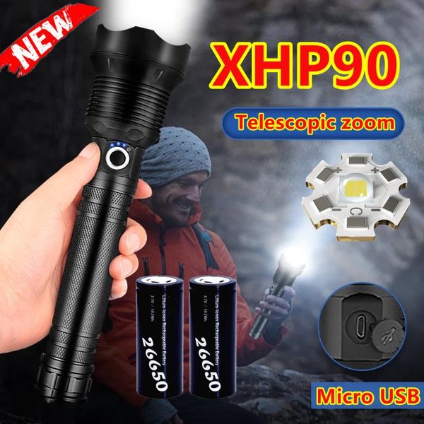 flashlights torches xhp90 est led 18650 usb rechargeable torch powerful tactical waterproof work lamp hunting light
flashlights torches xhp90 est led 18650 usb rechargeable torch powerful tactical waterproof work lamp hunting light