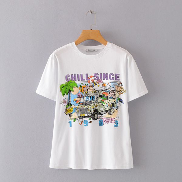 women's t-shirt women fashion t shirts car printed white tee shirt spring summer casual t-shirts streetwear tees short sleeve 
women's t-shirt women fashion t shirts car printed white tee shirt spring summer casual t-shirts streetwear tees short sleeve