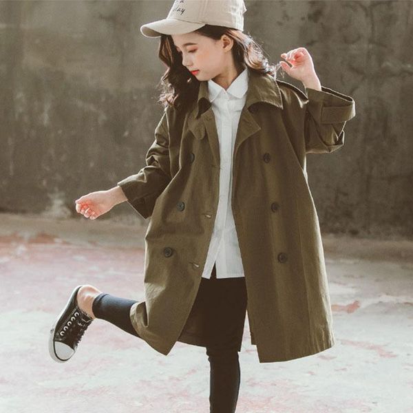 coat fashion 2021 toddler kids trench baby big girls outerwear clothing children double breasted green khaki long jackets, Blue;gray
coat fashion 2021 toddler kids trench baby big girls outerwear clothing children double breasted green khaki long jackets, Blue;gray