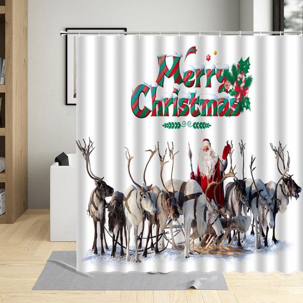 shower curtains merry christmas curtain set elk animal santa claus cute cat dog decor cloth bathroom hanging polyester
shower curtains merry christmas curtain set elk animal santa claus cute cat dog decor cloth bathroom hanging polyester
