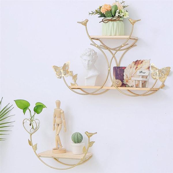 other home decor iron wall-mounted storage rack sundries holder nordic wall shelf (golden)
other home decor iron wall-mounted storage rack sundries holder nordic wall shelf (golden)