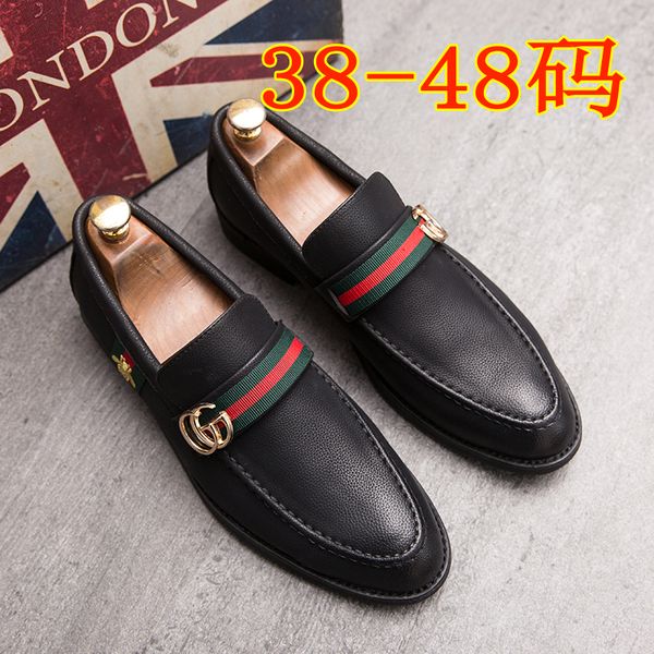new mens casual shoes fashion trend brand luxury shoes business office party shoes comfortable flat casual, Black
new mens casual shoes fashion trend brand luxury shoes business office party shoes comfortable flat casual, Black