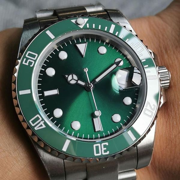 wristwatches green sunburst nh35 miyota movement watch male sapphire crystal stainless steel bracelet solid backcover, Slivery;brown
wristwatches green sunburst nh35 miyota movement watch male sapphire crystal stainless steel bracelet solid backcover, Slivery;brown