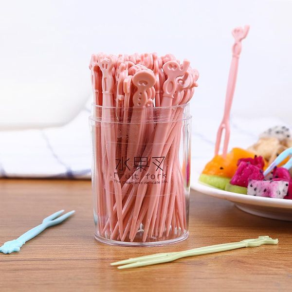 forks 50pcs/box disposable fruit snack fork dessert picks plastic cake cocktail for home and catering party
forks 50pcs/box disposable fruit snack fork dessert picks plastic cake cocktail for home and catering party