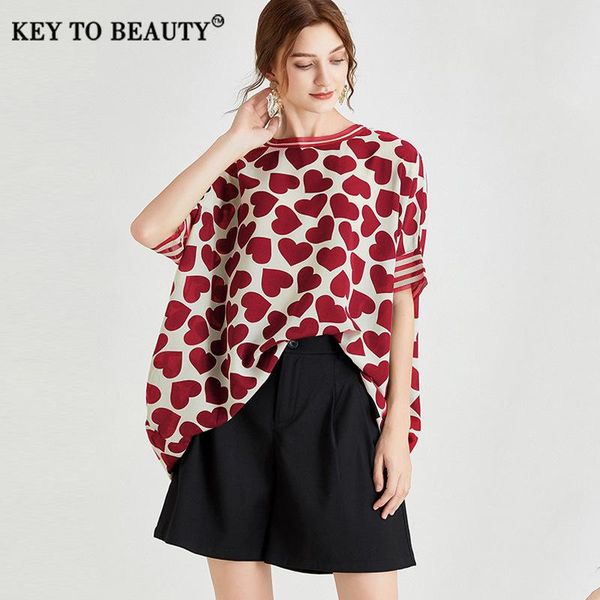 beauty women t-shirt round collar half sleeve love print casual large size loose slim wild 2021 summer fashion ktb402 women's, White
beauty women t-shirt round collar half sleeve love print casual large size loose slim wild 2021 summer fashion ktb402 women's, White
