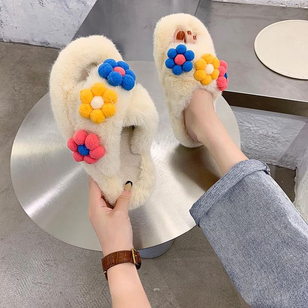 flower fur slippers women lovely home cute warm soft comfortable faux indoor woman slipper ladies house shoes, Black
flower fur slippers women lovely home cute warm soft comfortable faux indoor woman slipper ladies house shoes, Black