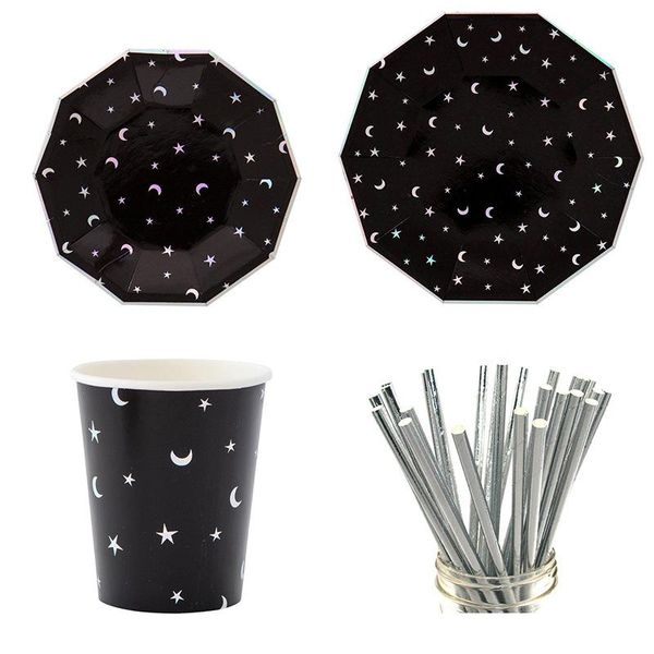 party stars black paper 9 inch plates cups straw disposable tableware set birthday wedding baby shower supplies decor dinnerware
party stars black paper 9 inch plates cups straw disposable tableware set birthday wedding baby shower supplies decor dinnerware