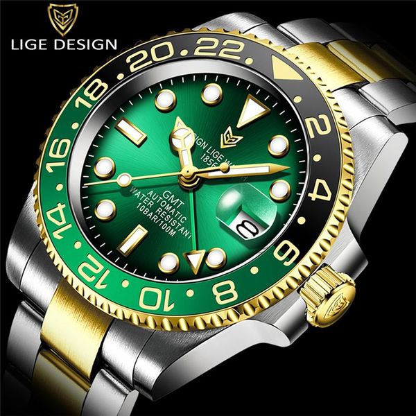 wristwatches 2021 lige brand men automatic watch waterproof sports mechanical wristwatch reloj hombre luxury stainless steel gmt, Slivery;brown
wristwatches 2021 lige brand men automatic watch waterproof sports mechanical wristwatch reloj hombre luxury stainless steel gmt, Slivery;brown