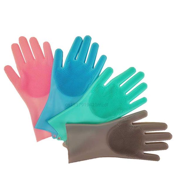 disposable gloves 1 pair silicone dishwashing magic cleaning glove for household scrubber rubber kitchen clean tool dish wash glov
disposable gloves 1 pair silicone dishwashing magic cleaning glove for household scrubber rubber kitchen clean tool dish wash glov
