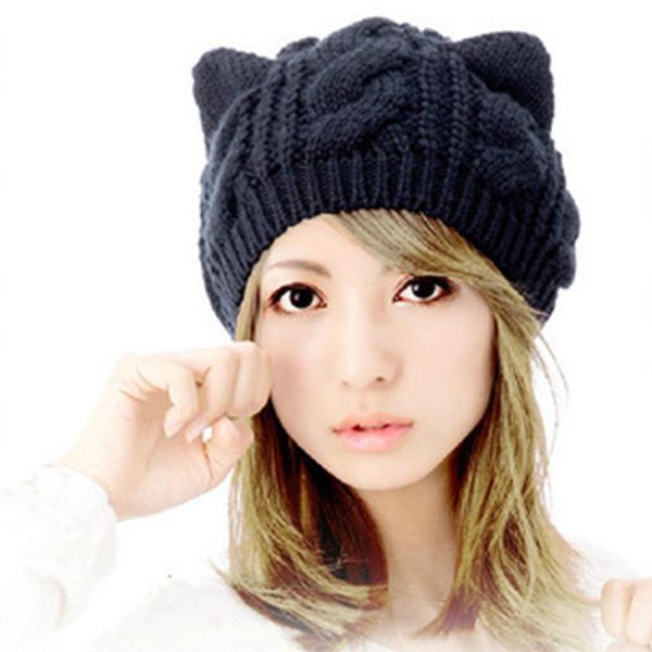 beanie/skull caps cat ears women hat winter warm knitted hats wool beanies crochet trendy bonnet cute women's cap gorros mujer invierno, Blue;gray
beanie/skull caps cat ears women hat winter warm knitted hats wool beanies crochet trendy bonnet cute women's cap gorros mujer invierno, Blue;gray