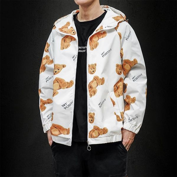 men's jackets 2021 autumn man windbreaker loose coat handsome jacket hip hop printed thin sun clothing student models, Black;brown
men's jackets 2021 autumn man windbreaker loose coat handsome jacket hip hop printed thin sun clothing student models, Black;brown