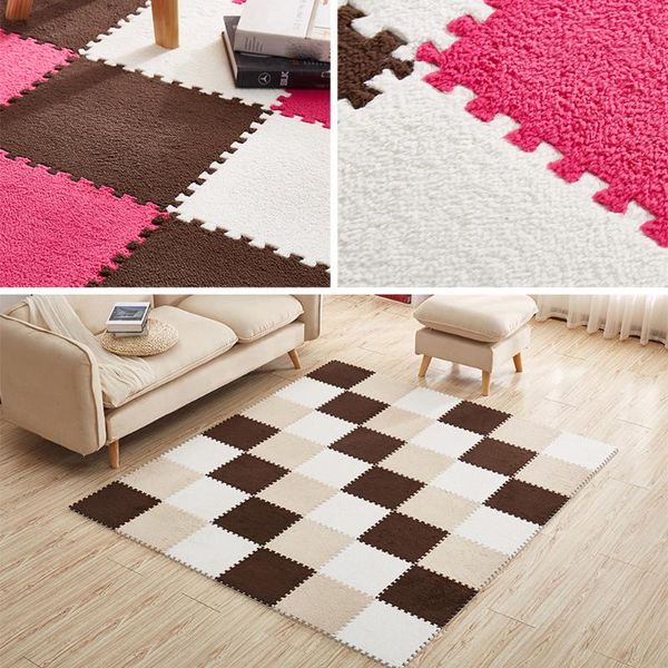 carpets 2021 1pcs soft 30*30 cm children plush carpet parquet floor puzzle baby game pad crawling mat play
carpets 2021 1pcs soft 30*30 cm children plush carpet parquet floor puzzle baby game pad crawling mat play