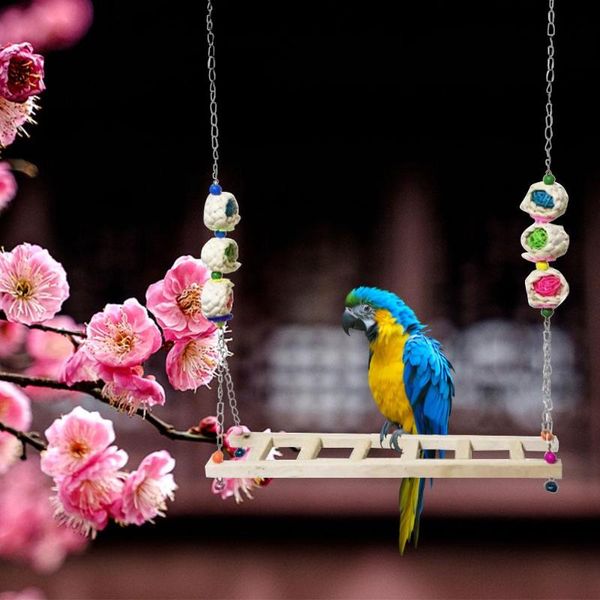 other bird supplies parrots toys swing chicken toy exercise climbing hanging ladder bridge wooden rainbow stand for hens pet parrot
other bird supplies parrots toys swing chicken toy exercise climbing hanging ladder bridge wooden rainbow stand for hens pet parrot