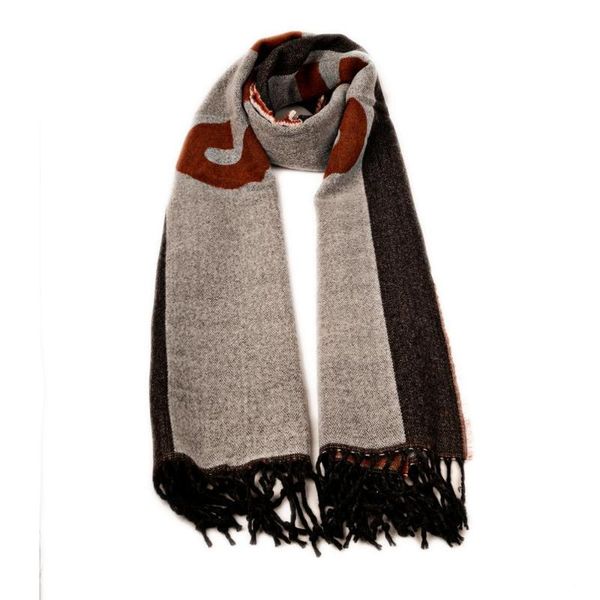 scarves classic autumn winter warm cashmere wool soft striped knit custom long scarf balaclava bandana, Blue;gray
scarves classic autumn winter warm cashmere wool soft striped knit custom long scarf balaclava bandana, Blue;gray