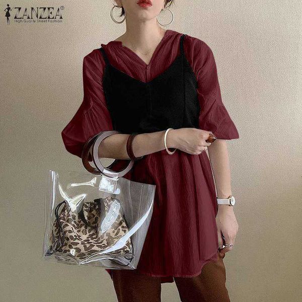 women's blouses & shirts blouses fashion spring 2pcs casual crop vests long sleeve blusas female button solid chemise wodf, White
women's blouses & shirts blouses fashion spring 2pcs casual crop vests long sleeve blusas female button solid chemise wodf, White