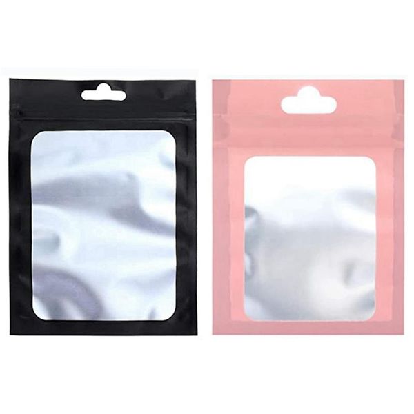 200x resealable storage bags with clear window pouch for self sealing black, 4x7inch & pink,12x22cm gift wrap
200x resealable storage bags with clear window pouch for self sealing black, 4x7inch & pink,12x22cm gift wrap