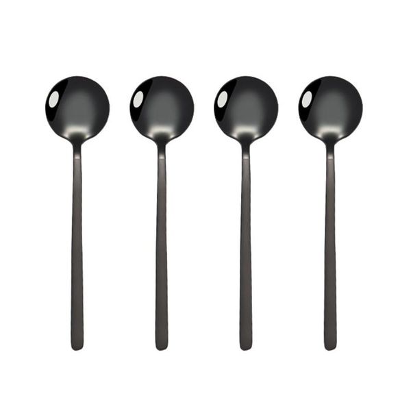spoons 4pcs multifunctional portable long handle home soup kitchen tool ice cream smooth small round head stainless steel coffee spoon
spoons 4pcs multifunctional portable long handle home soup kitchen tool ice cream smooth small round head stainless steel coffee spoon