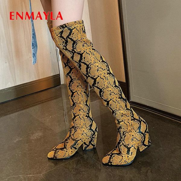 boots enmayla 2021 over the knee pu round toe womens wedges heels stretch fabric animal prints shoes woman size 34-43, Black
boots enmayla 2021 over the knee pu round toe womens wedges heels stretch fabric animal prints shoes woman size 34-43, Black