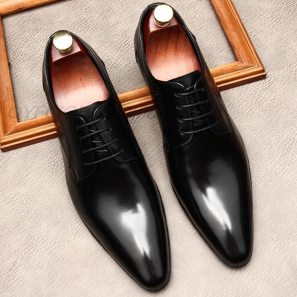 new arrivals dress men shoe genuine leather designer oxford shoe for men formal wedding office brogue business shoes black brown
new arrivals dress men shoe genuine leather designer oxford shoe for men formal wedding office brogue business shoes black brown