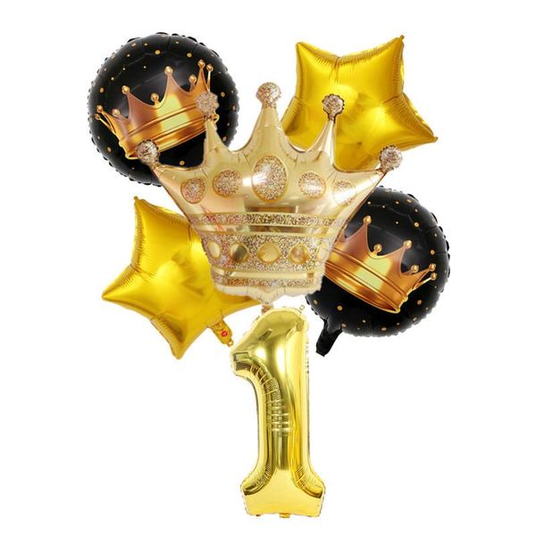 big crown five-pointed star aluminum film balloon number combination children's birthday party decoration
big crown five-pointed star aluminum film balloon number combination children's birthday party decoration