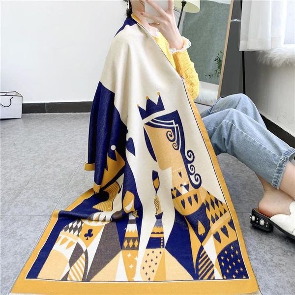 scarves women winter scarf print cashmere female warm stoles pashmina shawls and wraps blanket echarpe luxury ladies bufanda, Blue;gray
scarves women winter scarf print cashmere female warm stoles pashmina shawls and wraps blanket echarpe luxury ladies bufanda, Blue;gray