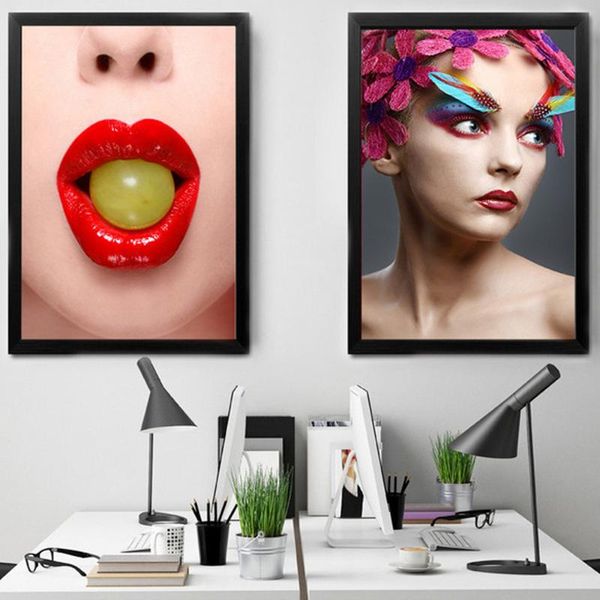 paintings canvas painting colorful makeup wall art lips hd print vogue poster nordic home decor fashion girl modular bedroom picture
paintings canvas painting colorful makeup wall art lips hd print vogue poster nordic home decor fashion girl modular bedroom picture