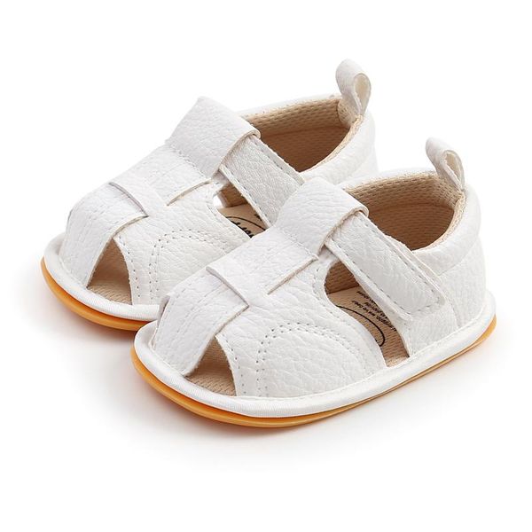 sandals born baby leather anti-slip soft sole prewalker summer casual roman shoes solid color flat first walker, Black;red
sandals born baby leather anti-slip soft sole prewalker summer casual roman shoes solid color flat first walker, Black;red
