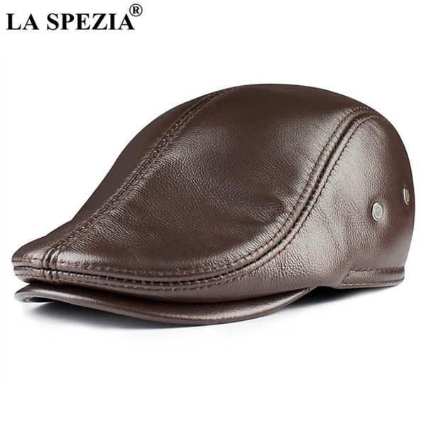 berets cowskin mens beret real leather flat cap brown earflaps warm autumn winter gatsby driver ivy hat sboy, Blue;gray 
berets cowskin mens beret real leather flat cap brown earflaps warm autumn winter gatsby driver ivy hat sboy, Blue;gray
