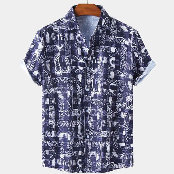 paisley print shirts men summer casual mens aloha shirt beach holiday hawaiian camisas patchwork breathable chemise homme 210524, White;black
paisley print shirts men summer casual mens aloha shirt beach holiday hawaiian camisas patchwork breathable chemise homme 210524, White;black