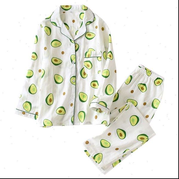 2 pcs set spring autumn women sleepwear pajamas avocado print pattern long sleeve trousers, Black;red
2 pcs set spring autumn women sleepwear pajamas avocado print pattern long sleeve trousers, Black;red