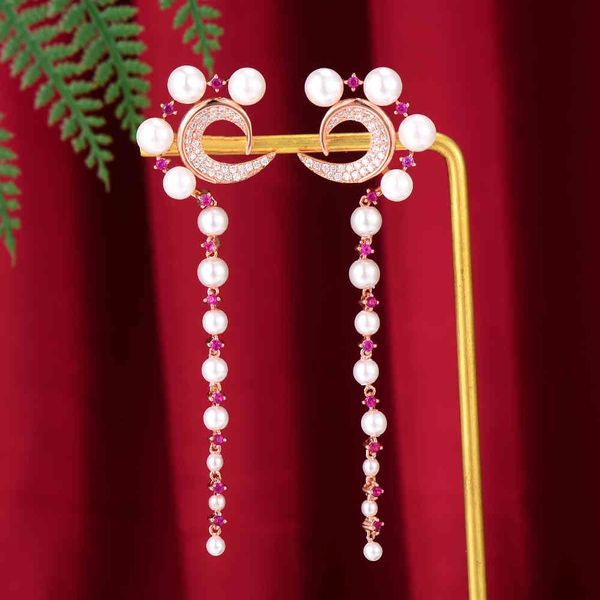 kellybola jewel luxury bride zircon pearl pendant earrings female engagement party elegant wedding jewelry 2021, Golden
kellybola jewel luxury bride zircon pearl pendant earrings female engagement party elegant wedding jewelry 2021, Golden