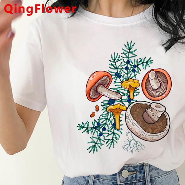 women's t-shirt kawaii mushroom female couple clothes vintage 2021 graphic tees women streetwear tshirt, White
women's t-shirt kawaii mushroom female couple clothes vintage 2021 graphic tees women streetwear tshirt, White