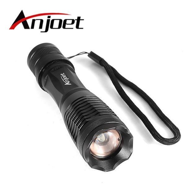 anjoet e6 xm-l t6 2000lm aluminum waterproof zoomable led torch tactical light outdoor bike for 18650 or battery flashlights torc torches
anjoet e6 xm-l t6 2000lm aluminum waterproof zoomable led torch tactical light outdoor bike for 18650 or battery flashlights torc torches