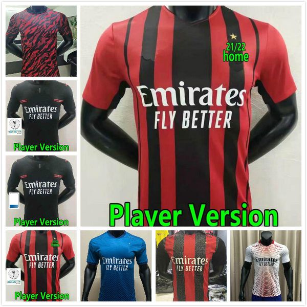 player version 2021 2022 ac ibrahimovic milan soccer jersey 20 21 theo rebic paqueta romagnoli calhanoglu cutrone kessie football shirt unif, Black;yellow
player version 2021 2022 ac ibrahimovic milan soccer jersey 20 21 theo rebic paqueta romagnoli calhanoglu cutrone kessie football shirt unif, Black;yellow