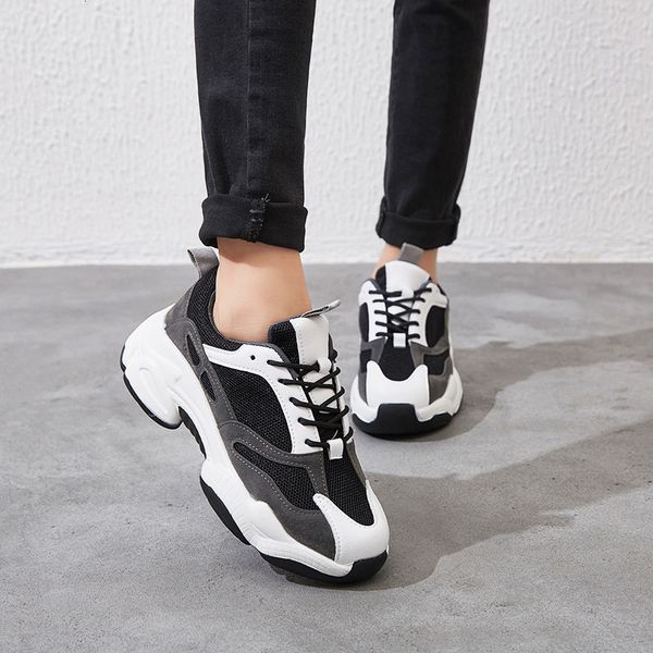 dress shoes fl jumpmore mixed colors platform sneakers lace up cross-tie casual women round toe vintage ykp4, Black
dress shoes fl jumpmore mixed colors platform sneakers lace up cross-tie casual women round toe vintage ykp4, Black