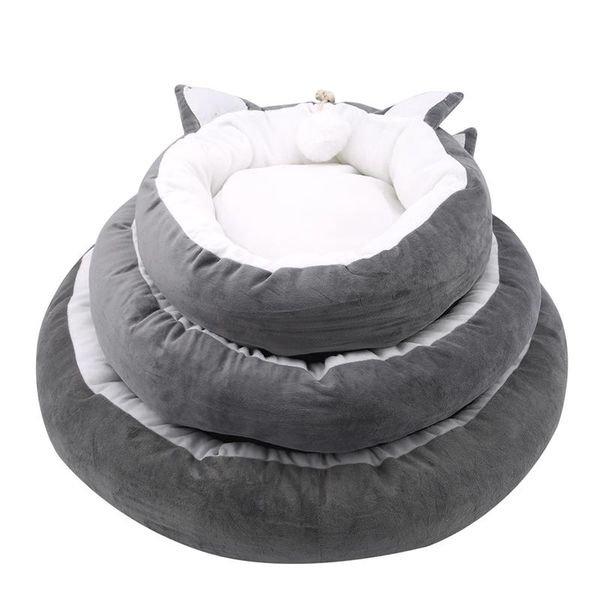 pet cat bed ears nest soft warm washable round dogs cats cushion home mat pets beds sleeping house supplies products & furniture
pet cat bed ears nest soft warm washable round dogs cats cushion home mat pets beds sleeping house supplies products & furniture