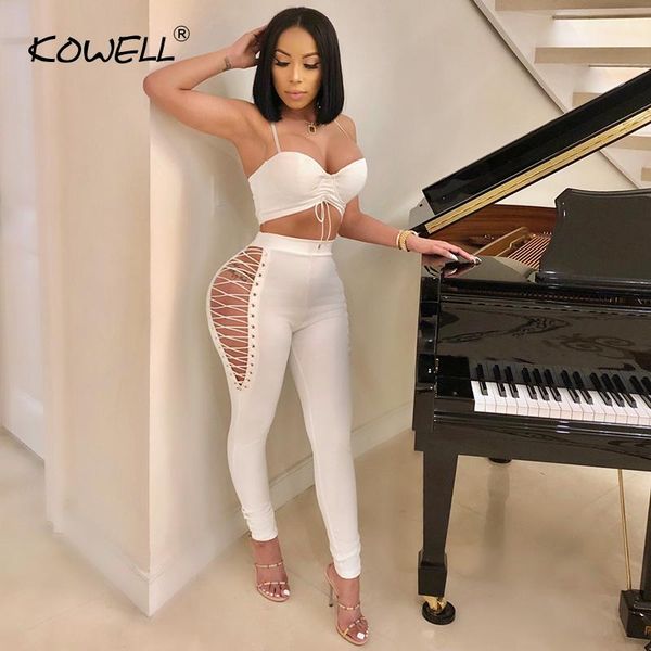 women's jumpsuits & rompers white lace up bandage jumpsuit women two-piece suit party winter hollow out skinny long playsuit overalls, Black;white
women's jumpsuits & rompers white lace up bandage jumpsuit women two-piece suit party winter hollow out skinny long playsuit overalls, Black;white